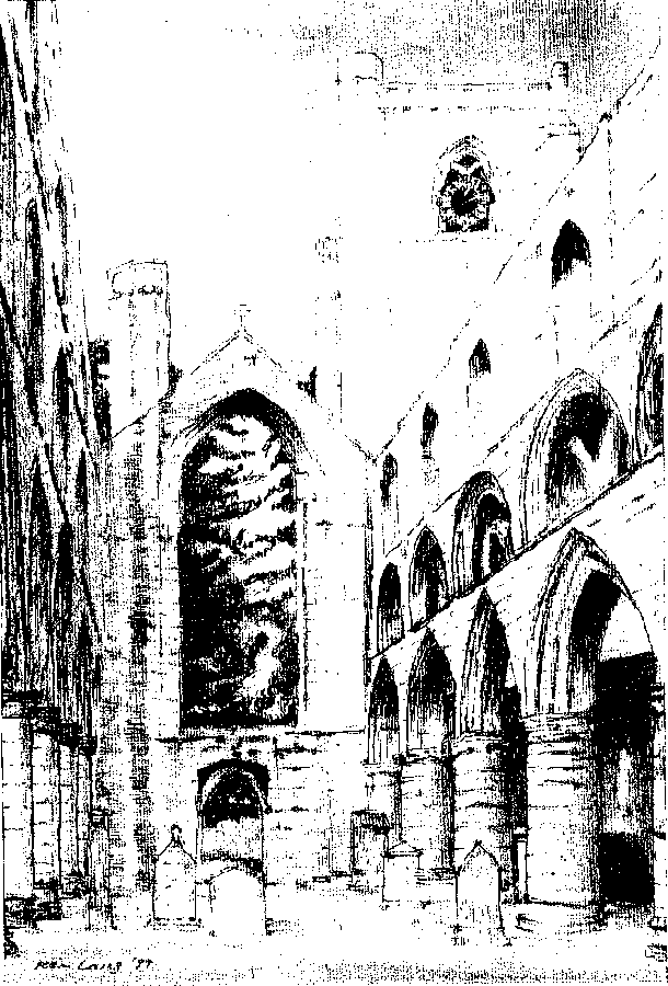 Dunkeld Cathedral Sketch