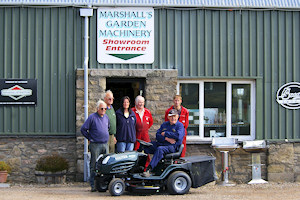 Garden machinery shop