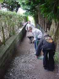 Photo of church vennel work 8.31kb jpg