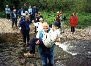 Crossing Leadketty Burn (9.28kb)