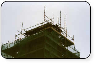 Dunning Clock Tower St Serfs Tower repair
