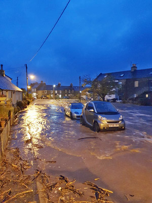 Kirk Wynd Flooded